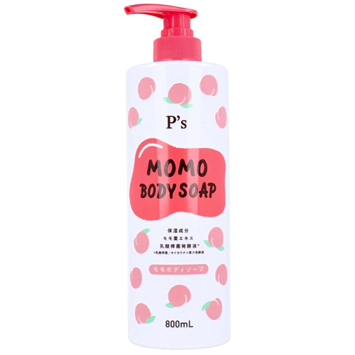 B】COSME STATION P's [MOMO] Body soap 800ml | Japan Premium Market